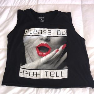 Female tank top